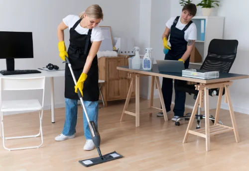 Nettoyage de bureau professionnel à Saint-André-le-Gaz