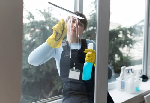 Nettoyage de vitres intérieures et extérieures à Saint-André-le-Gaz